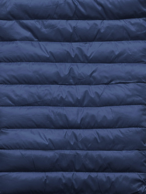 Granatowy pikowany bezrękawnik kamizelka