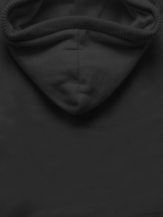 Czarna unikalna damska bluza z genialnym kapturem