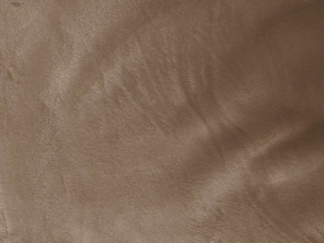 Beżowy welurowy casualowy gładki dres z kapturem