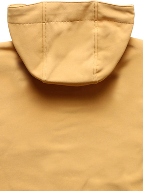 Ciemno żółta fantastyczna bluza z kapturem