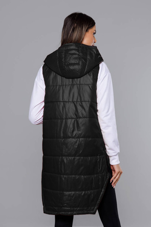 Czarny genialny bezrękawnik kamizelka