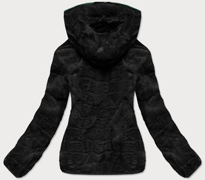 Zielona kurtka zimowa damska