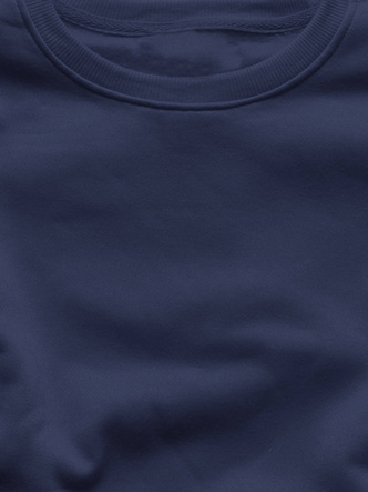 Granatowa casualowa damska bluza