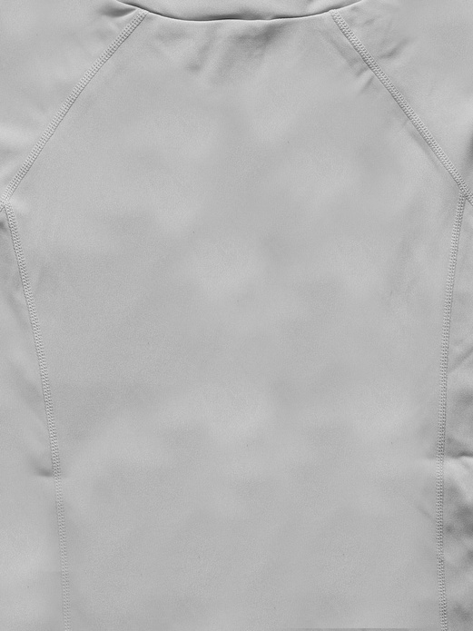 Jasnoszara zapinana na suwak sportowa gładka bluza ze stójką