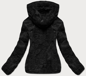 Czerwona kurtka zimowa damska