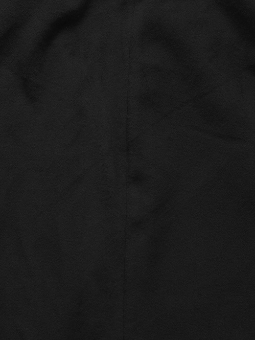 Czarny przejściowy oversizowy damski płaszcz