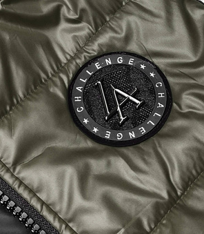 khaki genialny bezrękawnik kamizelka