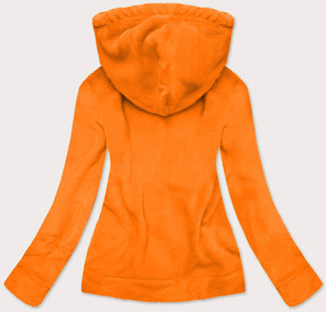 DAMSKA PLUSZOWA BLUZA POMARAŃCZOWY NEON (HH004-34)