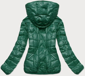 Zielona kurtka zimowa damska