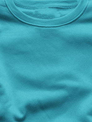 Lazurowa casualowa damska bluza