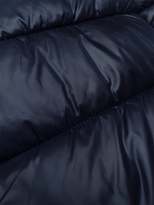 Granatowa damska pikowana kamizelka bezrękawnik