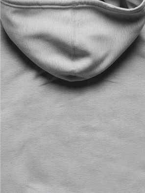 Szara bluza z kapturem basic kangurka gładka wygodna sportowa dresowa