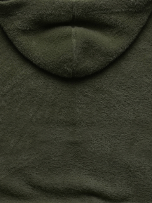 Army genialna damska narzutka alpaka z kapturem