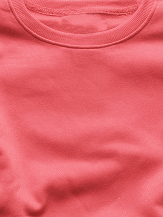 Malinowa casualowa damska bluza