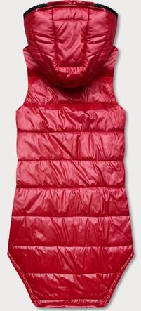 Czerwony genialny bezrękawnik kamizelka