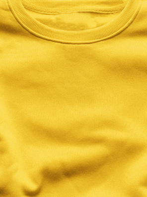 Żółta casualowa damska bluza