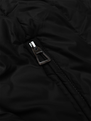 Czarna unikalna asymetryczna damska kurtka oversize