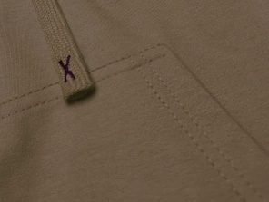 Ciemnobeżowa bluza z kapturem basic kangurka gładka wygodna sportowa dresowa