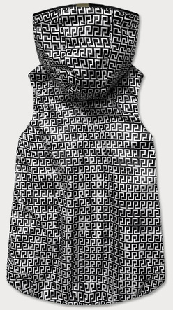 Khaki dwustronny pikowany bezrękawnik kamizelka