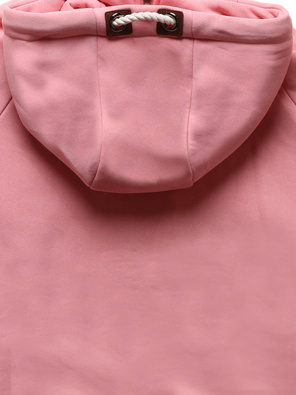 Różowa fantastyczna ciepła bluza z kapturem