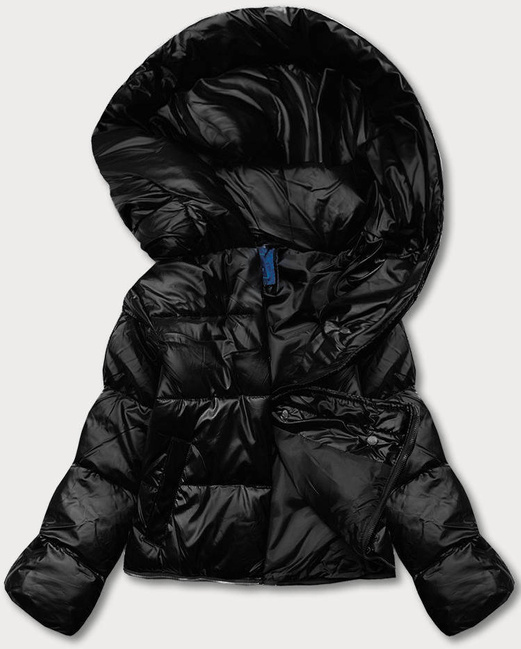 Czarna czaderska 3w1 zimowa kurtka damska trzy długości