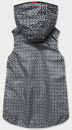 Czerwony dwustronny pikowany bezrękawnik kamizelka