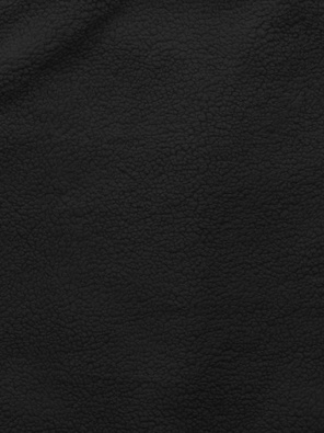 Czarny płaszcz kożuszek kurtka zimowa z kołnierzem