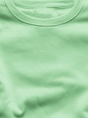 Pistacjowa casualowa damska bluza