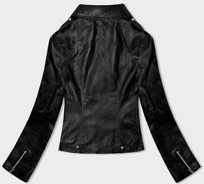 Czarna kurtka ramoneska