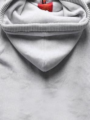 Szara unikalna damska bluza z genialnym kapturem