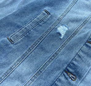 Długa katana jeansowa niebieska (pop7021-lk)