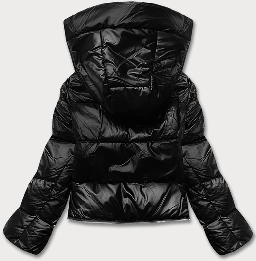 Czarna czaderska 3w1 zimowa kurtka damska trzy długości