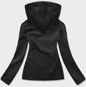 Czarno niebieska fantastyczna bluza z kapturem