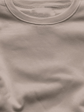 Kakaowa casualowa damska bluza