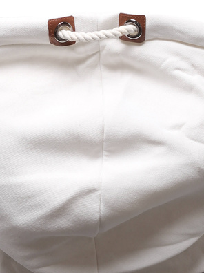 Biały róż szary trzykolorowa genialna bluza damska z kapturem