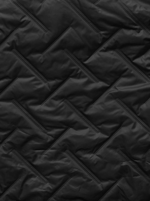 Czarna genialna lekka przejściowa kurteczka ze stójką