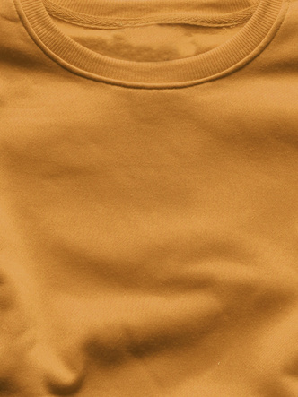 Musztardowa casualowa damska bluza