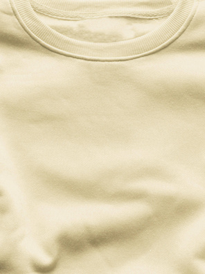 Ecru casualowa damska bluza