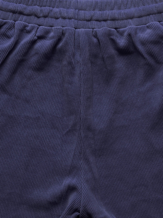 Śliwkowy dres komplet z kapturem ze wstawkami