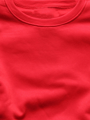 Czerwona casualowa damska bluza