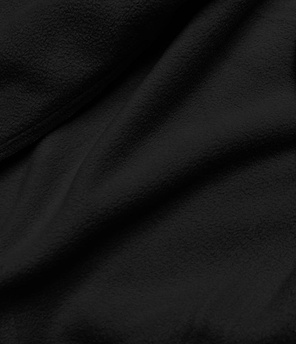 Szara melanżowa bluza na suwak z kapturem wewnątrz z polarem