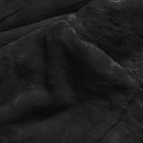 Khaki czarna dwustronna zimowa parka na futrze