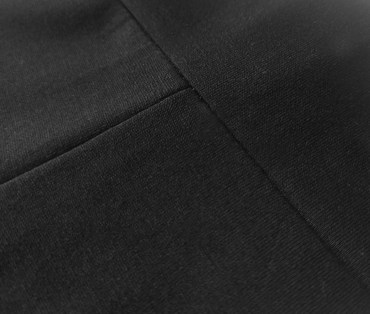 Czarne wyszczuplające legginsy casual