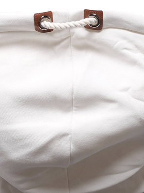 Biały szary niebieski trzykolorowa genialna bluza damska z kapturem