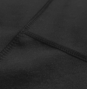 Czarne wyszczuplające legginsy fit