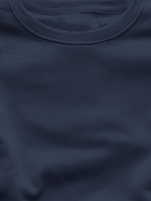 Granatowa casualowa damska bluza